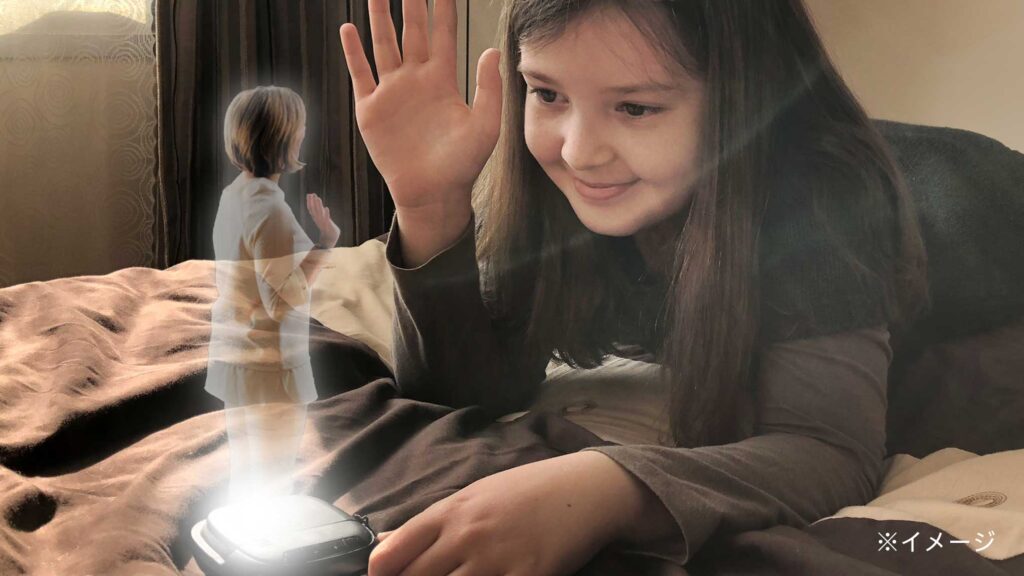 数々の映画やアニメで描かれてきた、立体映像との対話（画像はイメージです）