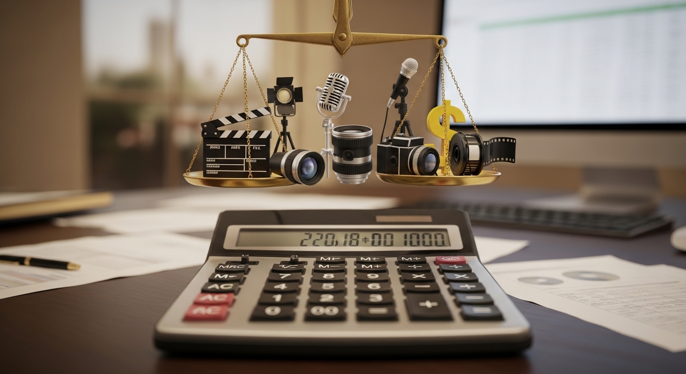 動画のコストをイメージした画像